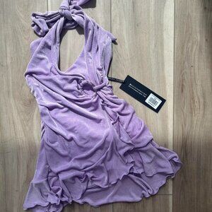 Purple Mini Dress